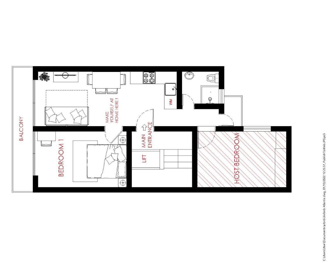 F8 1 Seaview Room, Living And Bathroom Shared , Stjulians Homestay *